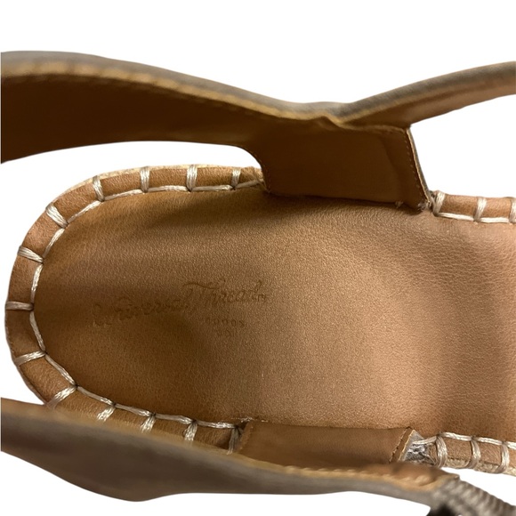 Universal Thread Taupe Women's Espadrille Sandals - Picture 2 of 4